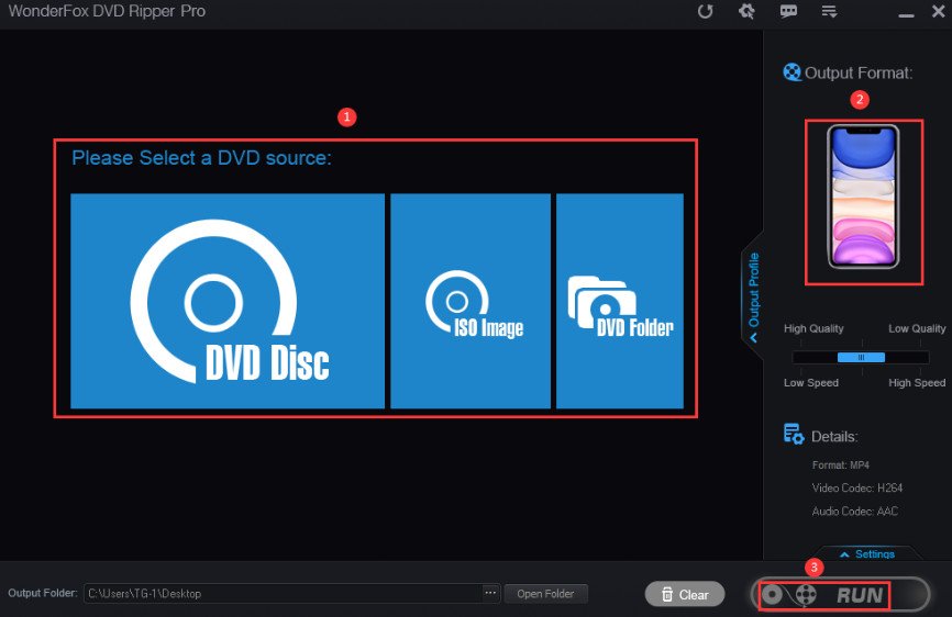 WonderFox DVD Ripper Pro, DVDs from different countries, DVD to digital format, How to rip DVD to any device, Rip DVD Disc to DVD Folder